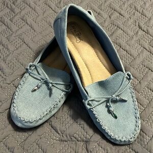 Chambray Loafers